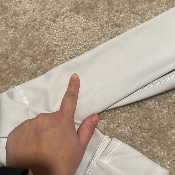 🦄✨RARE✨ Lululemon Define Jacket Cropped *Gold Size 6 *Special Edition Off White - Picture 10 of 16